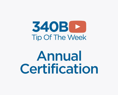 340B Annual Recertification - Small Graphic